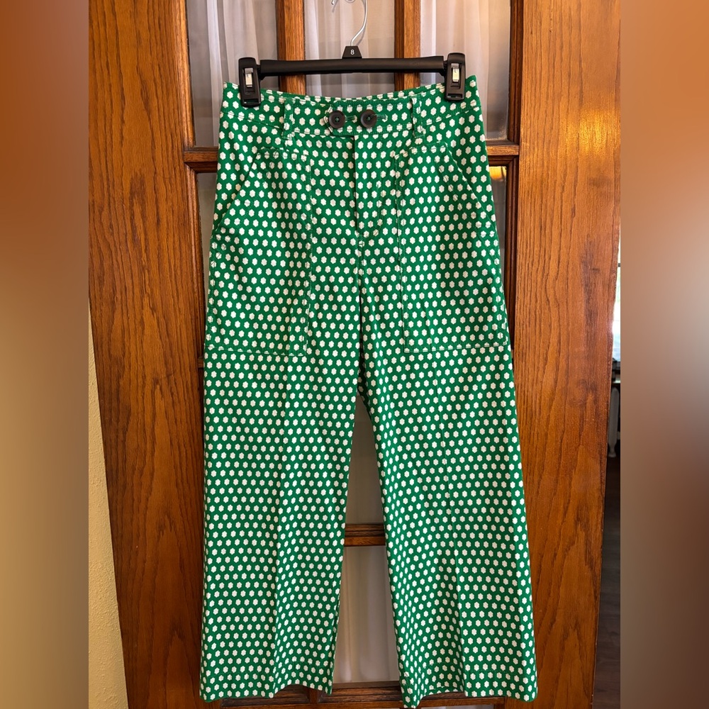Anthropologie Maeve Cropped Pants